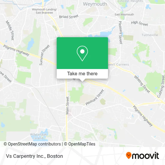 Vs Carpentry Inc. map