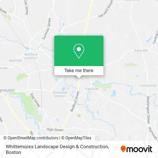 Whittemores Landscape Design & Construction map