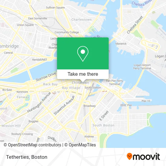 Tetherties map