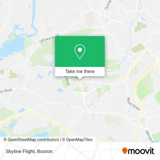 Skyline Flight map