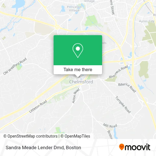 Sandra Meade Lender Dmd map