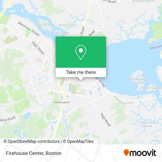 Firehouse Center map