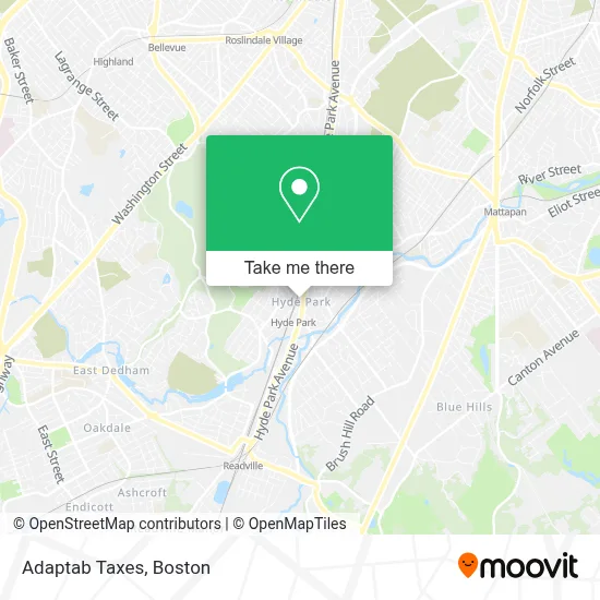 Adaptab Taxes map