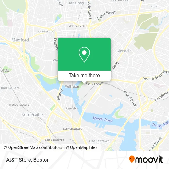 At&T Store map