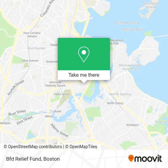 Bfd Relief Fund map