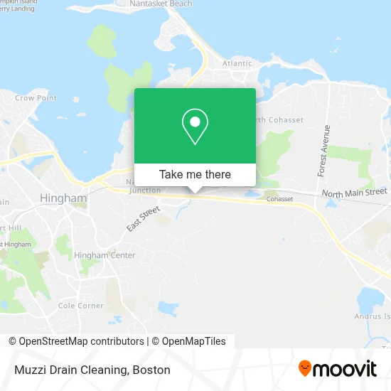 Muzzi Drain Cleaning map