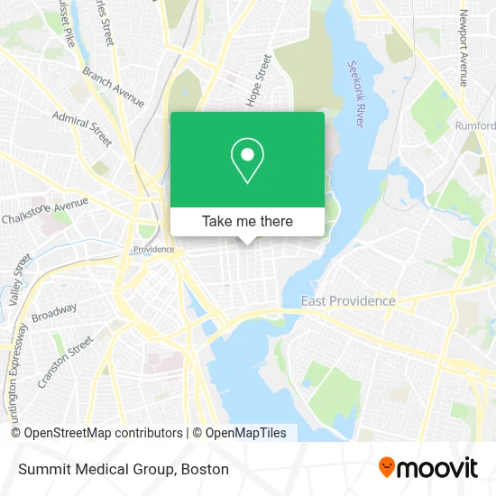 Summit Medical Group map
