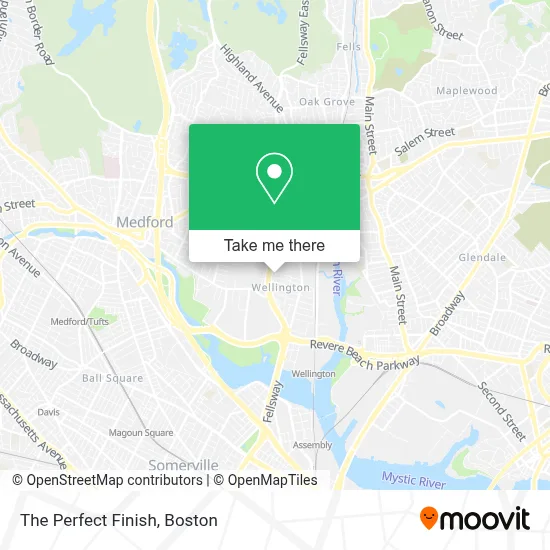 The Perfect Finish map