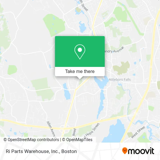Ri Parts Warehouse, Inc. map