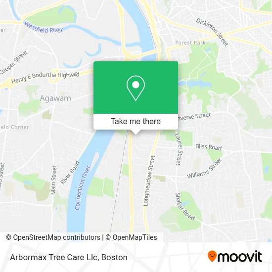 Arbormax Tree Care Llc map
