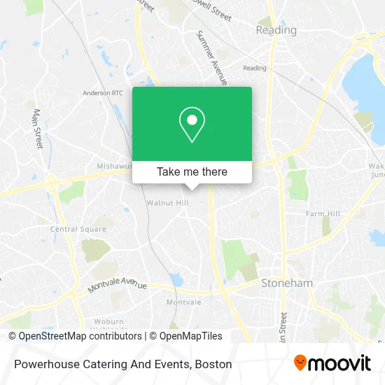Powerhouse Catering And Events map