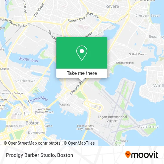 Prodigy Barber Studio map