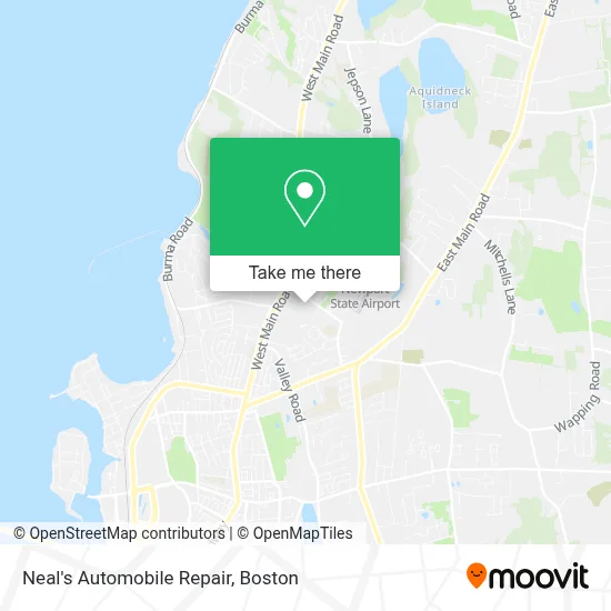 Neal's Automobile Repair map