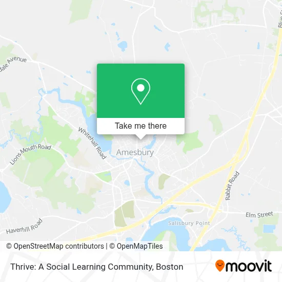 Thrive: A Social Learning Community map