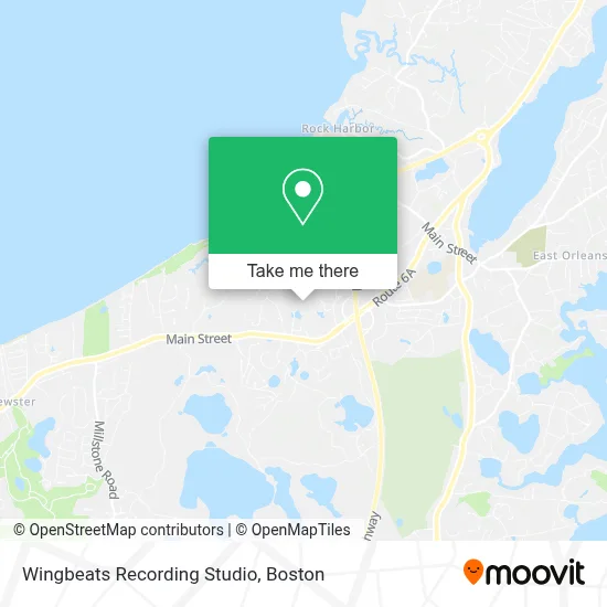 Wingbeats Recording Studio map