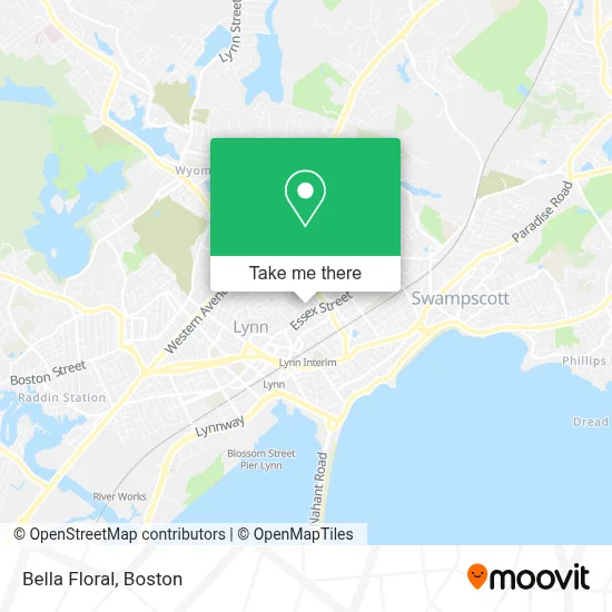 Bella Floral map