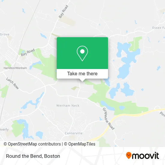 Round the Bend map