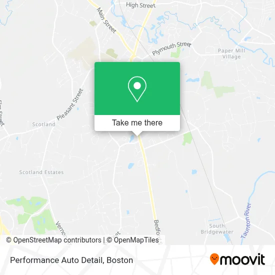 Performance Auto Detail map
