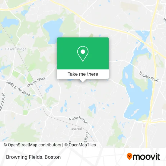 Browning Fields map