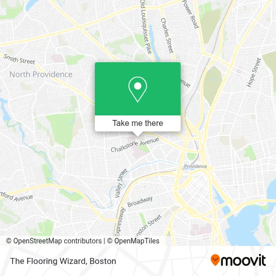 The Flooring Wizard map