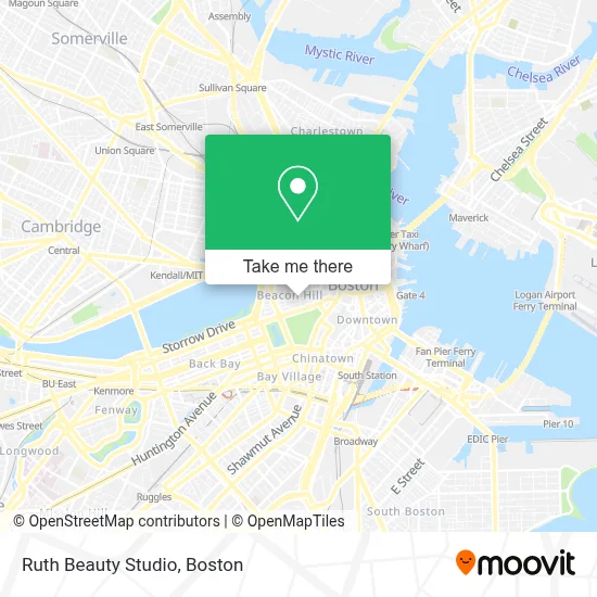 Ruth Beauty Studio map
