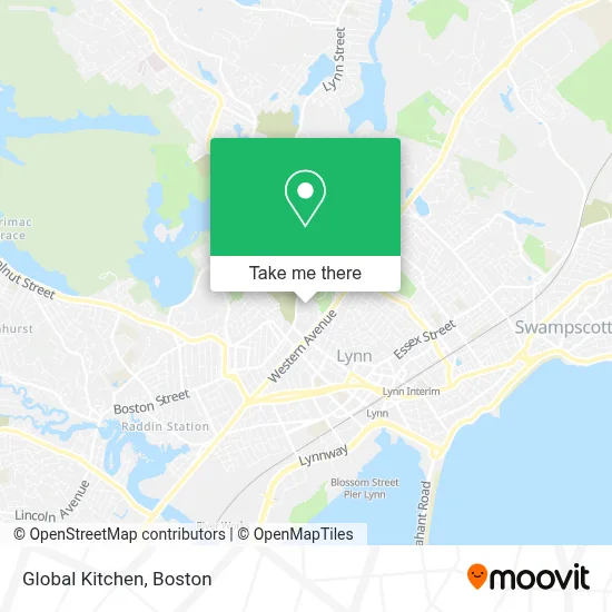 Global Kitchen map