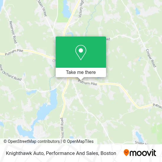 Knighthawk Auto, Performance And Sales map