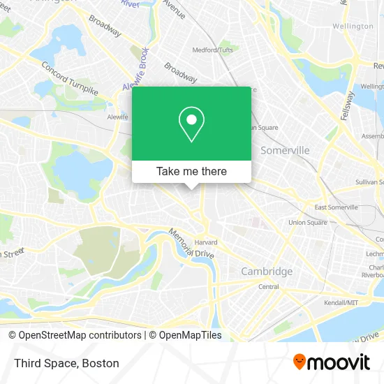 Third Space map