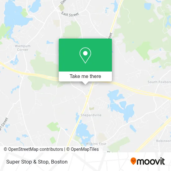 Super Stop & Stop map