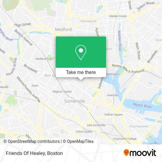 Friends Of Healey map