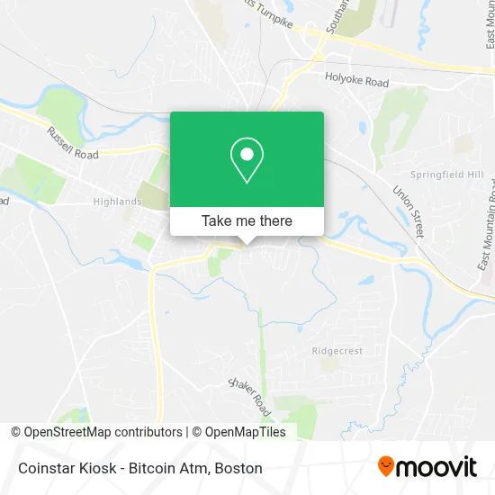 Coinstar Kiosk - Bitcoin Atm map
