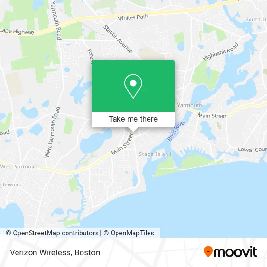 Verizon Wireless map