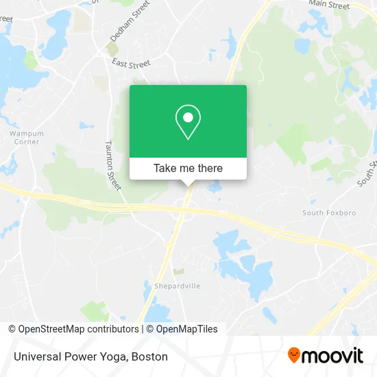 Universal Power Yoga map