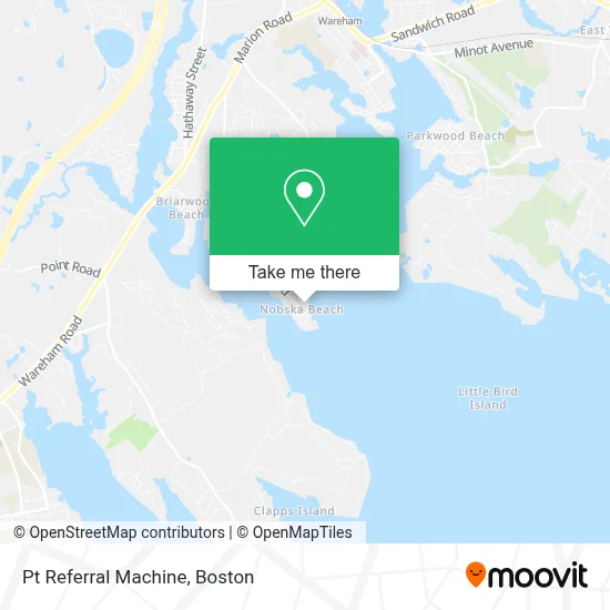 Pt Referral Machine map