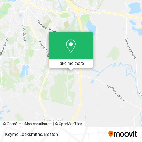 Keyme Locksmiths map