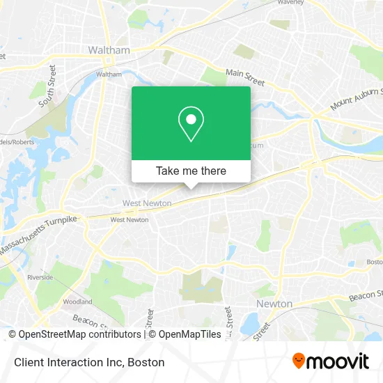 Client Interaction Inc map