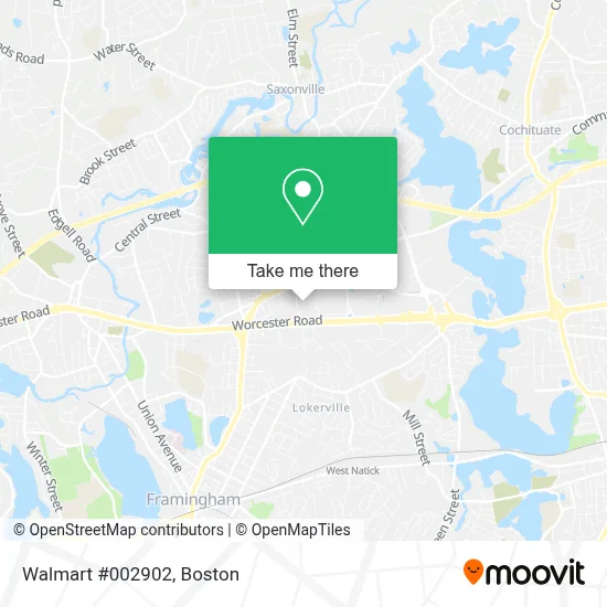 Walmart #002902 map