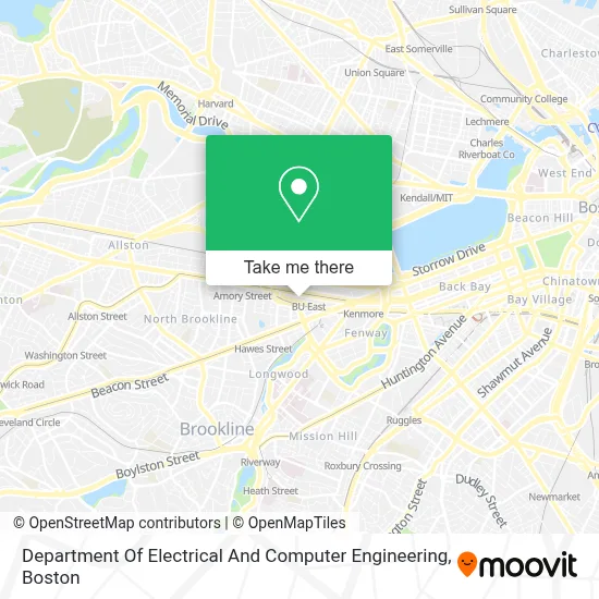 Department Of Electrical And Computer Engineering map