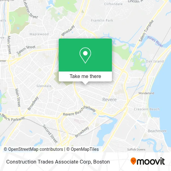 Construction Trades Associate Corp map