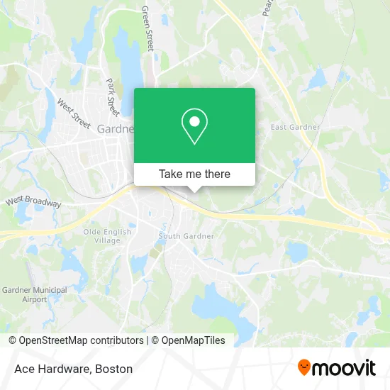 Ace Hardware map