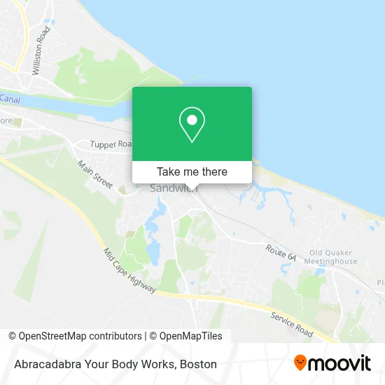 Abracadabra Your Body Works map