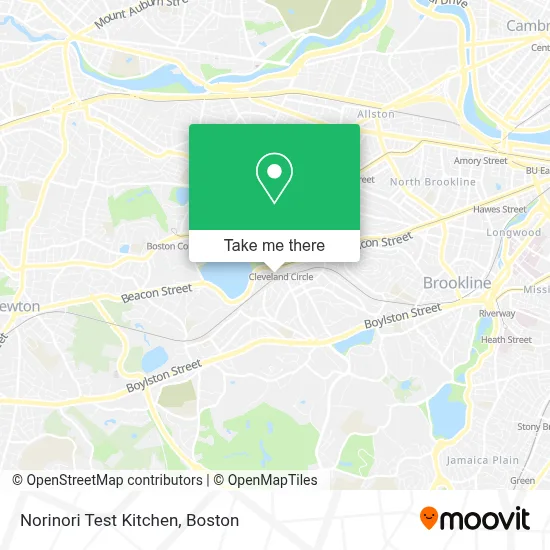 Norinori Test Kitchen map