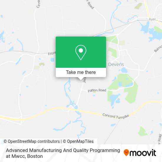 Advanced Manufacturing And Quality Programming at Mwcc map