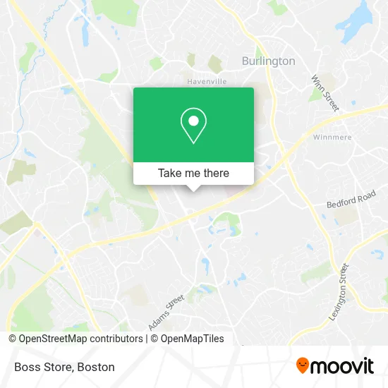 Boss Store map