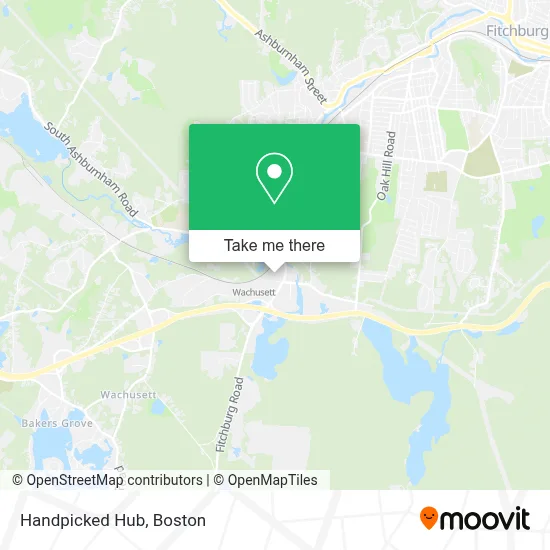 Handpicked Hub map