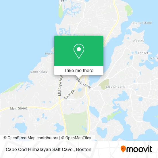 Cape Cod Himalayan Salt Cave. map