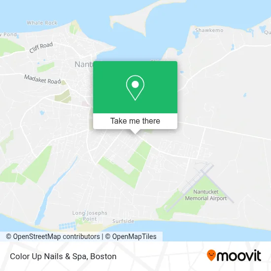 Color Up Nails & Spa map