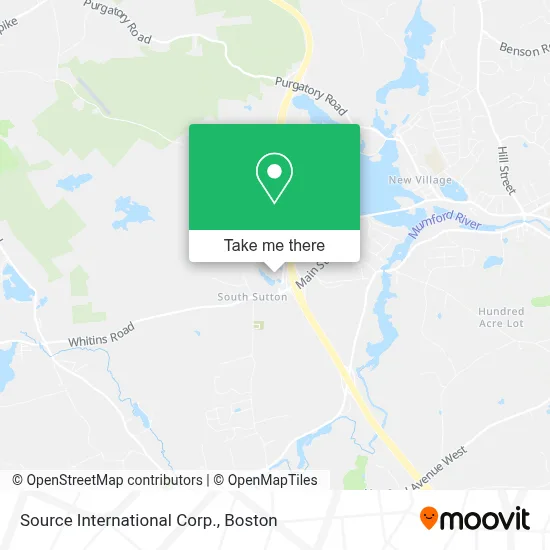 Source International Corp. map