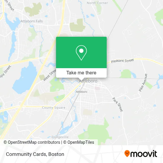 Community Cards map