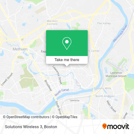 Solutions Wireless 3 map